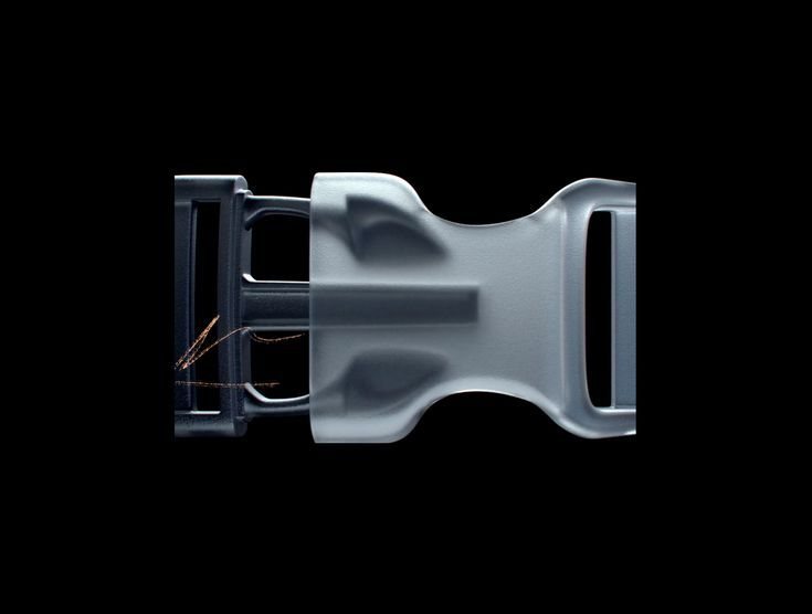 A metal clip, the one detail that stuck