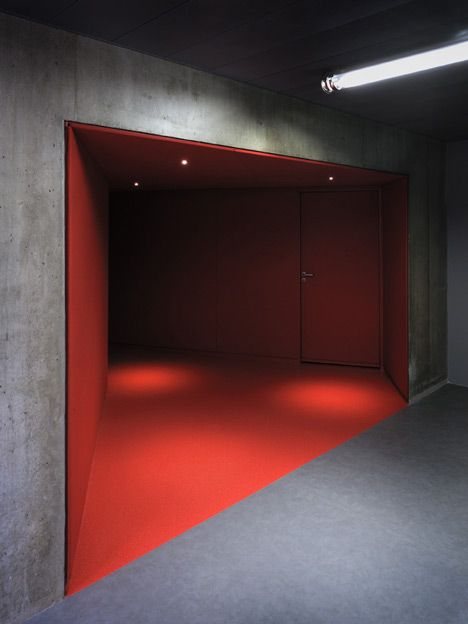 A red lit room, half remembered