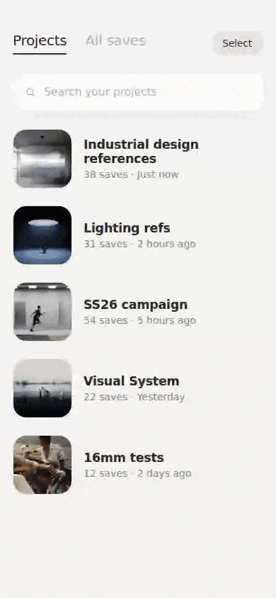 The library page